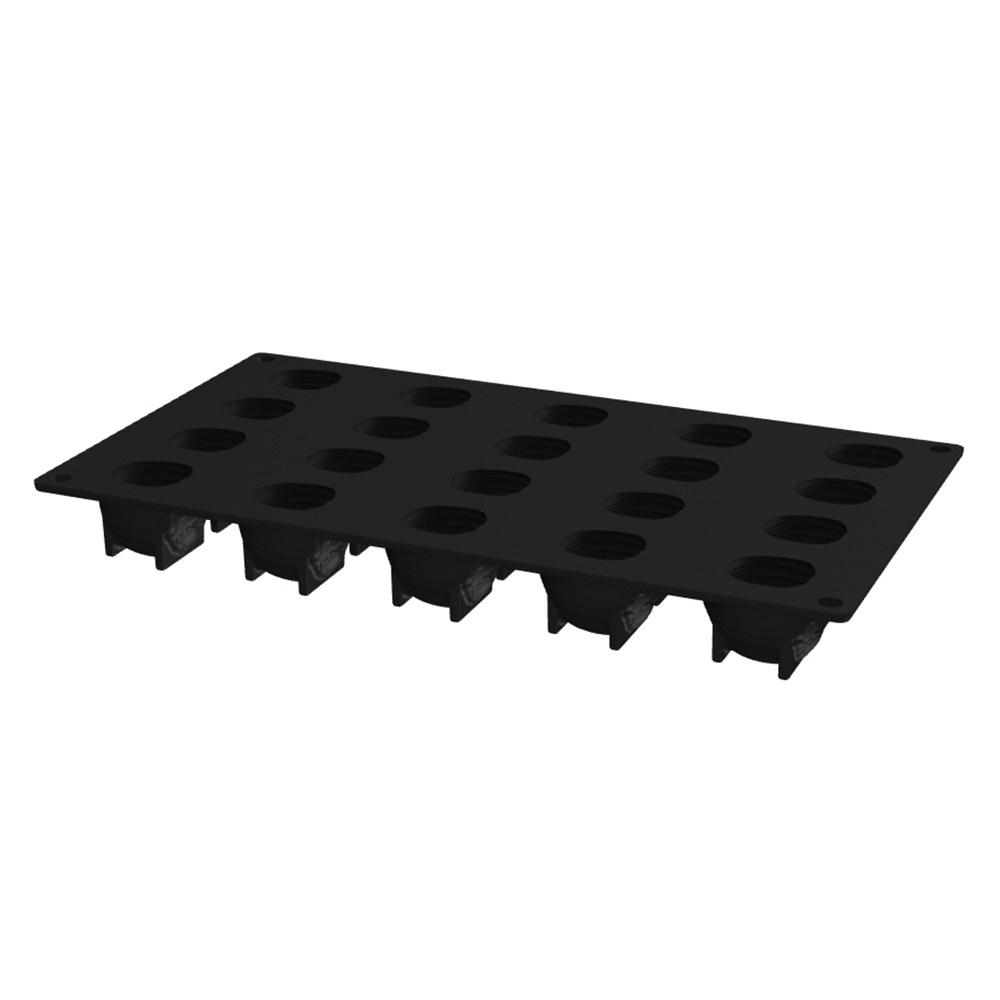 Pavoni Pavoflex PX3234 Mini Hazelnut Silicone Mold, 20 Cavities image 3