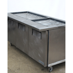 True TSSU-72-30M-B-ST-HC Refrigerated Sandwich Prep Table, Used Excellent Condition image 1