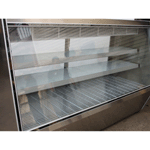 Coldline HDL84 84 Refrigerated Slanted Glass High Meat Deli Case with Rear Storage, Used Excellent Condition image 1
