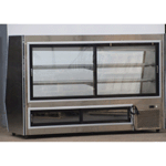 Coldline HDL84 84 Refrigerated Slanted Glass High Meat Deli Case with Rear Storage, Used Excellent Condition image 2