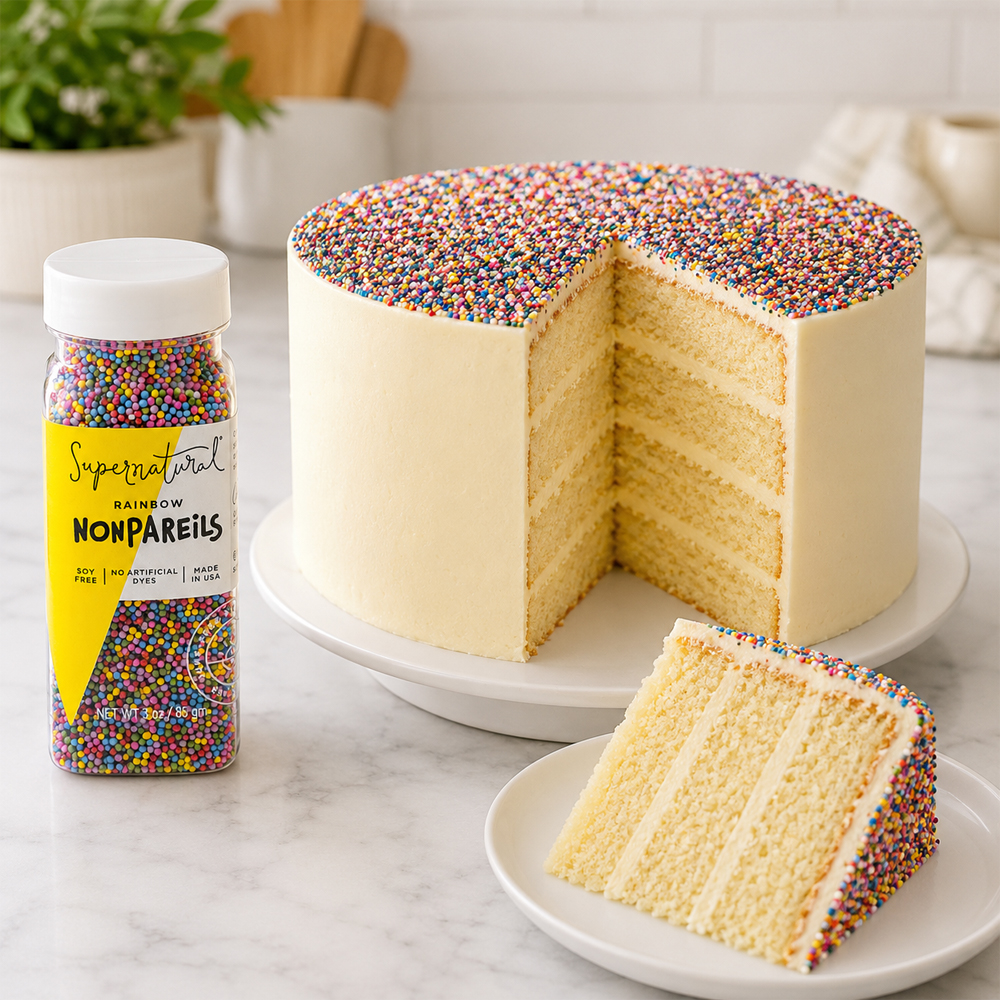 Supernatural Rainbow Nonpareils, 3 oz. image 2