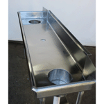Picard Stainless Steel Bagel Oven Rinse Trough Table, Used Excellent Condition image 2