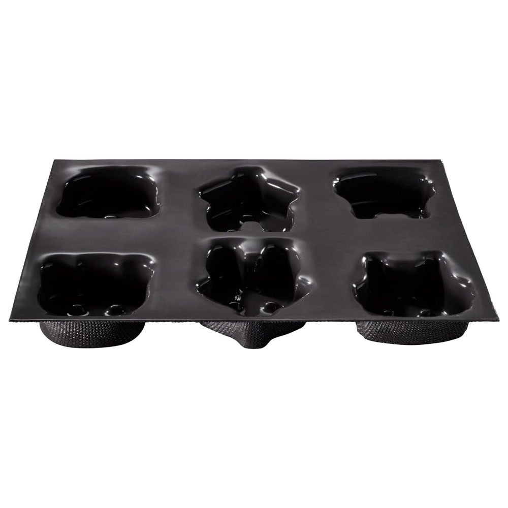 Flexipan Animal Shapes Mold, 6 Cavities image 2