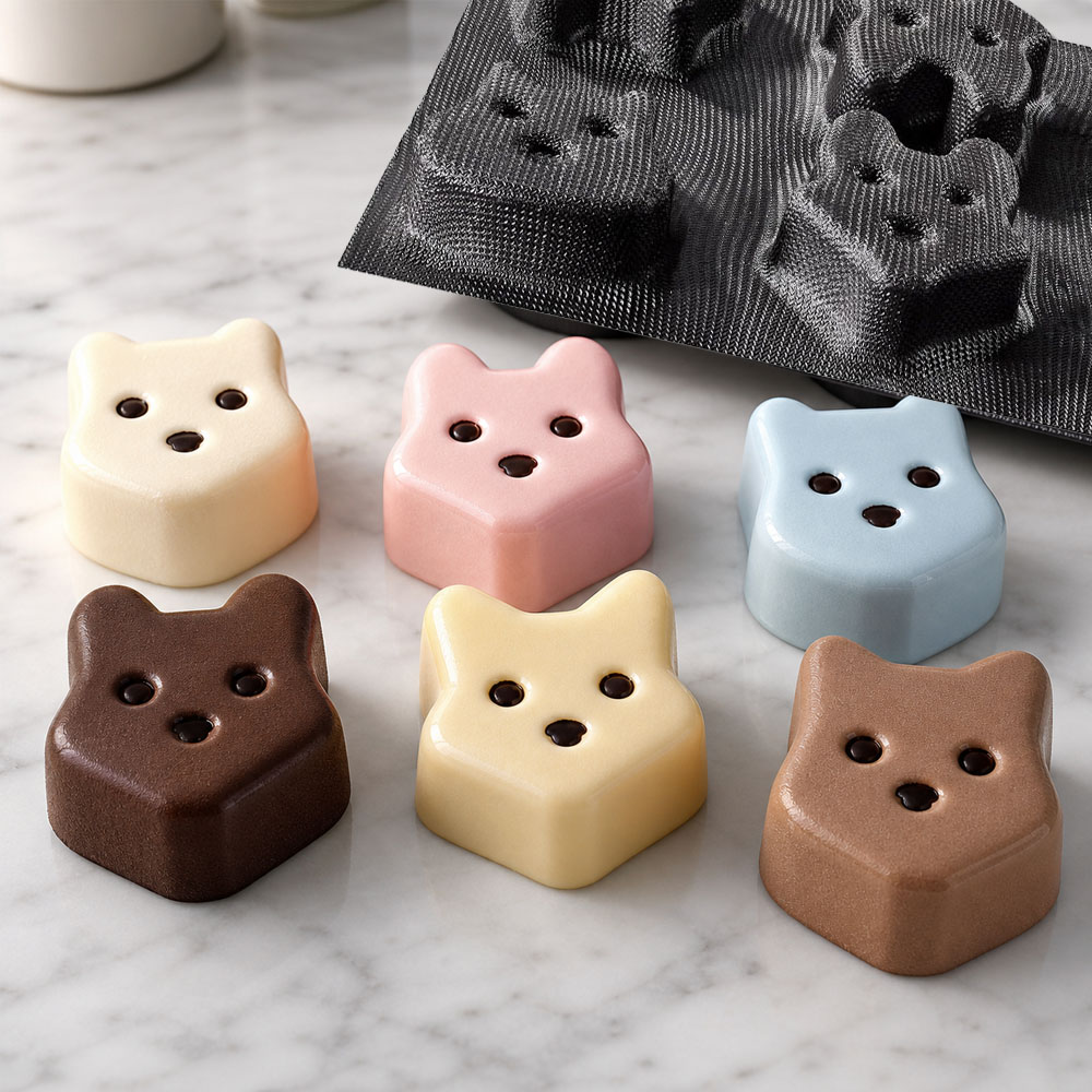 Flexipan Animal Shapes Mold, 6 Cavities image 4