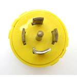 Slater Medalist L21-30P Locking Blade Male Connector 30A 120V/208V 5 Wire image 1