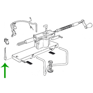 L. Tellier Slicing Blade for Kali Apple Peeler image 1