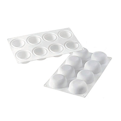 Silikomart Flexible Silicone Bakeware, "Stone" 2.9 Oz (85ml) image 1