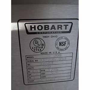 Hobart 30 Quart Mixer Model D-300 Used Great Condition image 4