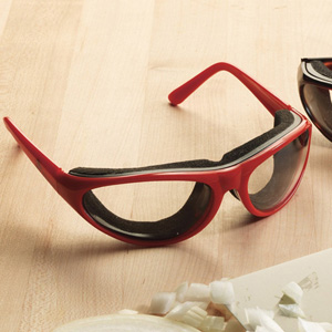 RSVP International TEAR-RP Onion Goggles, Fiery Red image 1