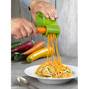 Microplane Spiral Vegetable Slicer Cutter - Green image 3