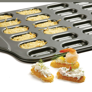 Norpro 3954 Nonstick Filled-Sandwich-Cookie Pan, 24 Cavities image 6