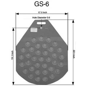 Divider-Rounder Molding Plate # GS - 6 image 1