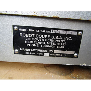 Robot Coupe Vertical Cutter Mixer R10, Excellent Condition image 12