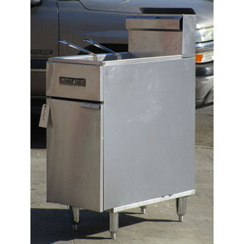 American Range AF35-50 NG Heavy Duty Restaurant Fryer Natural Gas