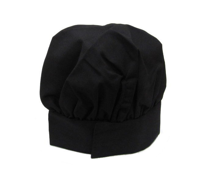 black chef hat poly cotton hats caps hairnets business hats