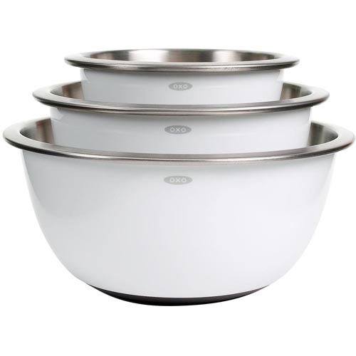 Oxo Good Grips 3 Pc. Stainless Steel Mixing Bowl Set