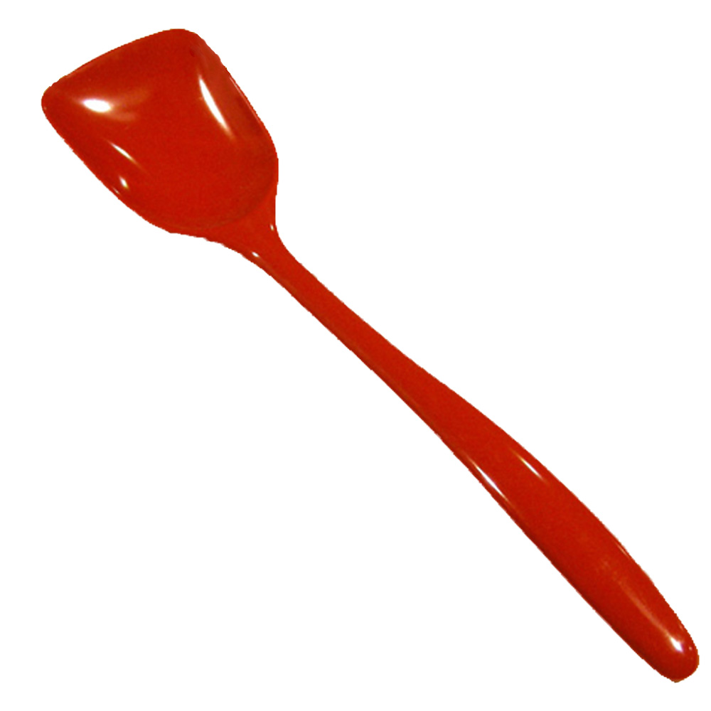 11" Melamine Serving Spoon, Red