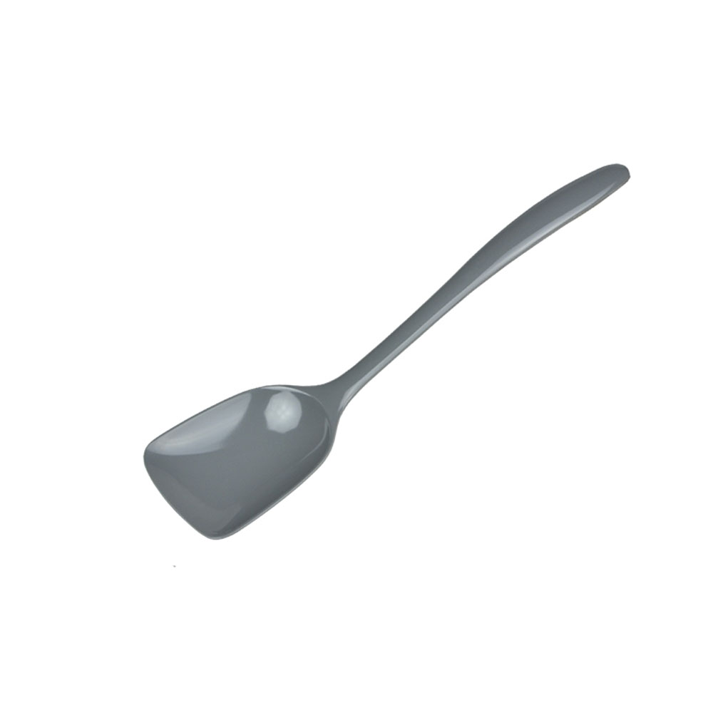 11" Melamine Food Serving Spoon, Gray