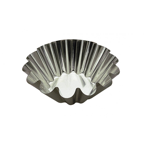 Gobel Tinned Steel Brioche Mold 7" Top Diameter