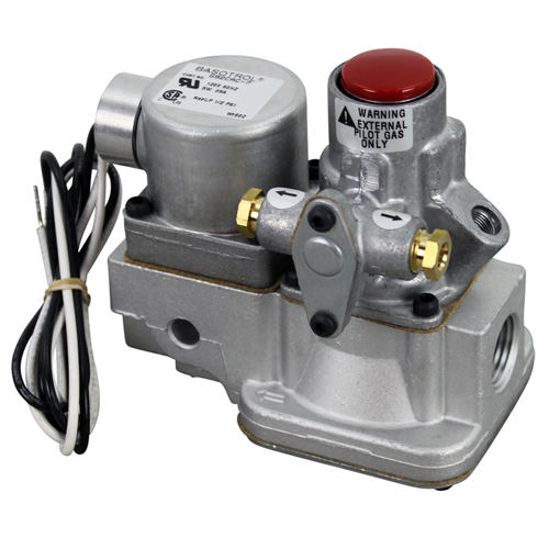 1/2" NPT x 1/2" NPT Gas Safety Valve - 120V