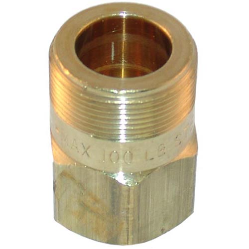 1/2" MPT x 1" Feed Connector