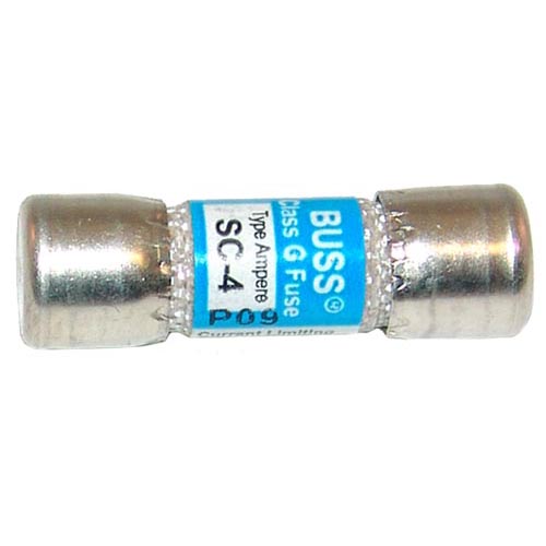 13/32" x 1 5/16" 4 Amp Time Lag Fuse - 600V