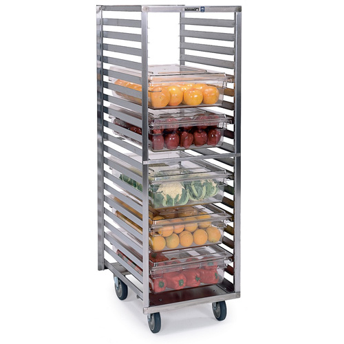 Lakeside 166 Stainless Steel Lexan Box Pan Rack