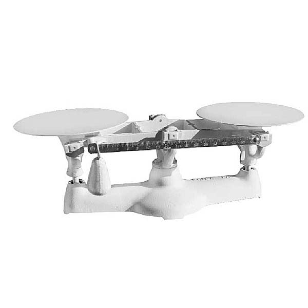Penn Scale Bakers Balance Beam Scale lb. - 1lb. x 1/4 oz. Plate diam. 6
