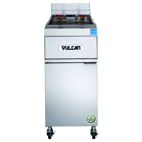 Vulcan Electric Freestanding Fryer - 50 lb. Oil Cap. w/ Solid State Knob Control