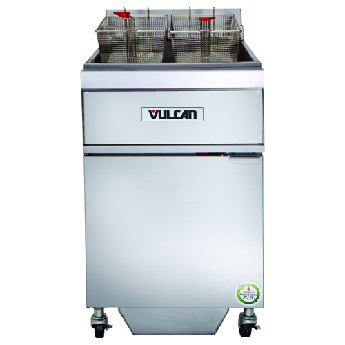 Vulcan Electric Freestanding Fryer - 85 lb. Oil Cap. w/ Solid State Knob Control