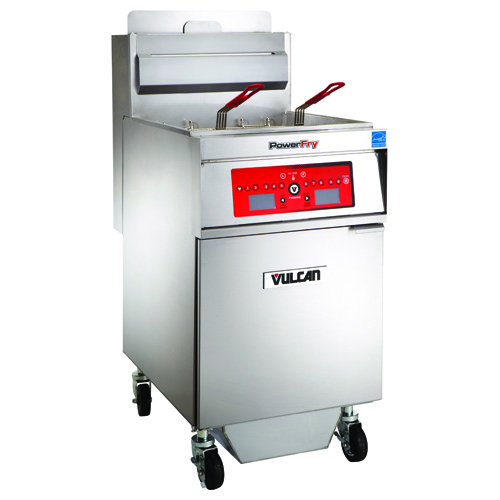 Vulcan 1VK65CF-1 PowerFry Natural Gas Fryer - 65 lb. Oil Cap. w/ Programmable Computer Control