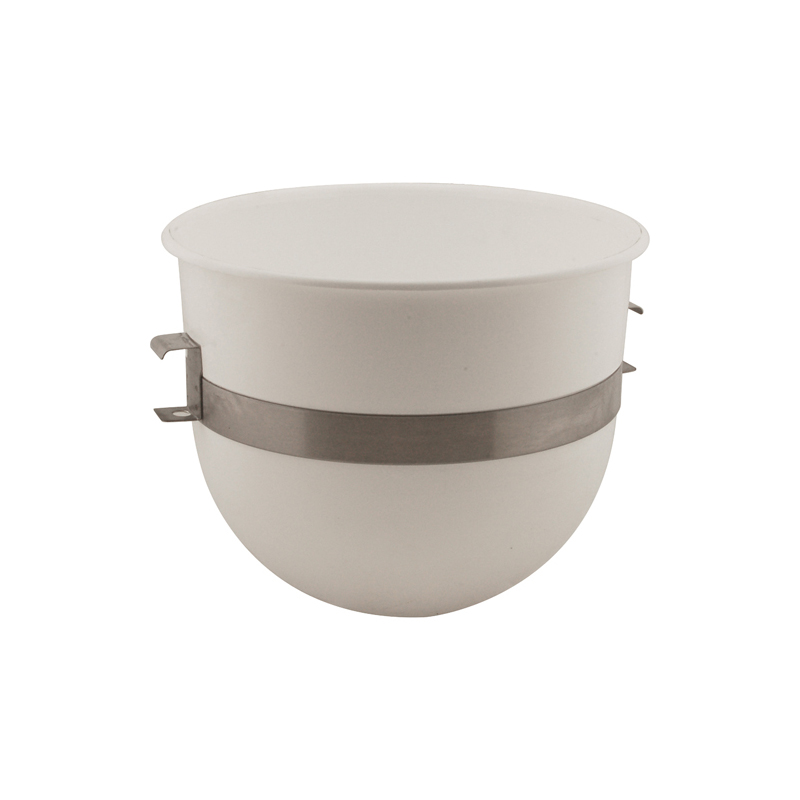 20-Quart Mixer Bowl, Plastic w/Stainless Steel Side Band