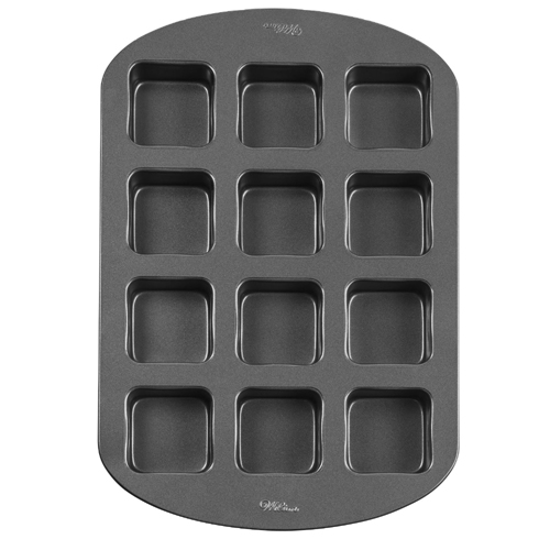 Wilton 12-Cavity Nonstick Brownie Bar Pan