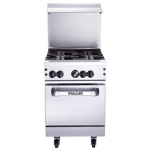 Vulcan 24S-4BN 24" Endurance Natural Gas Standard Oven and 4 Burners