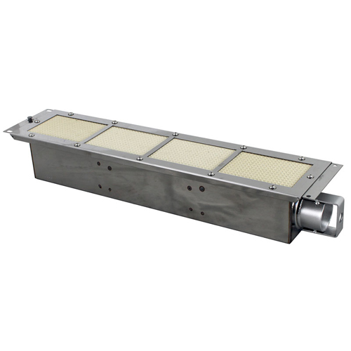 24 1/8" x 5 1/8" Infrared Broiler Burner - No Orifice