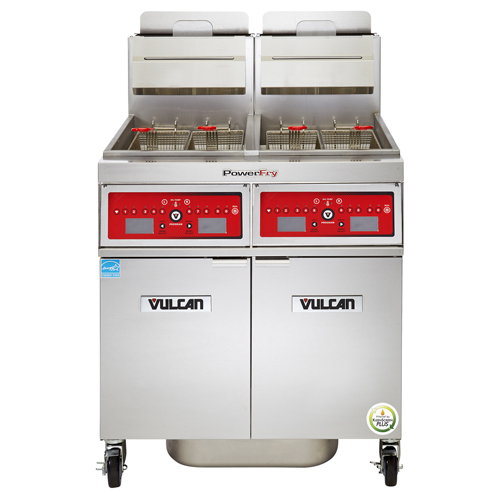 Vulcan PowerFry Natural Gas Fryer - 90 lb. Oil Cap. w/ Programmable Computer Control