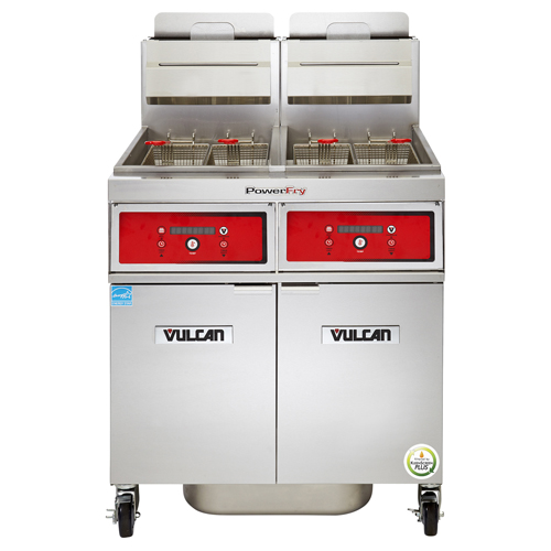 Vulcan PowerFry Natural Gas Fryer - 170 lb. Oil Cap. w/ Solid State Digital Control