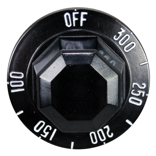 2" Kettle / Warmer Thermostat Knob (Off, 100-300)