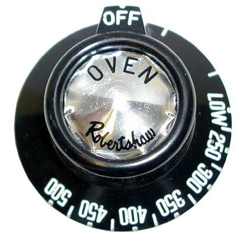 2" BJ Oven Thermostat Dial (Off, Low, 250-500)