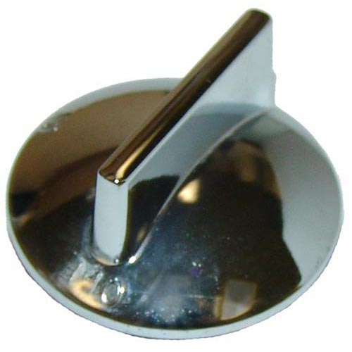 2" Chrome Broiler / Range / Grill Knob (Off-On)