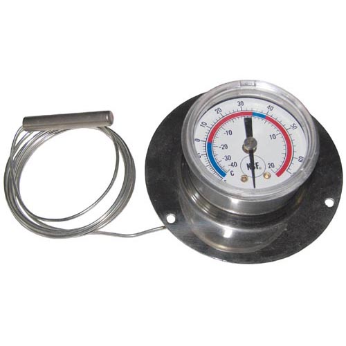 2" Recessed Dial Thermometer with 48" Capillary