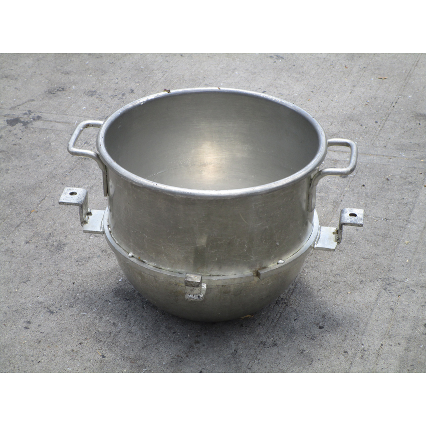 30 Quart Bowl Modified to Fit Hobart S601 Mixer, Used Very Good Condition