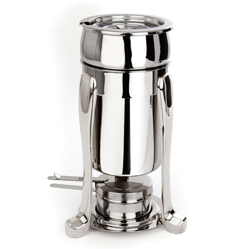 Eastern Tabletop 3101FS/SS 2 Qt. Petite Marmite with Lid - Stainless Steel