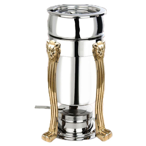 Eastern Tabletop 3101LH/SS 2 Qt. Petite Marmite Sauce Stand with Lift off Lid - Stainless Steel