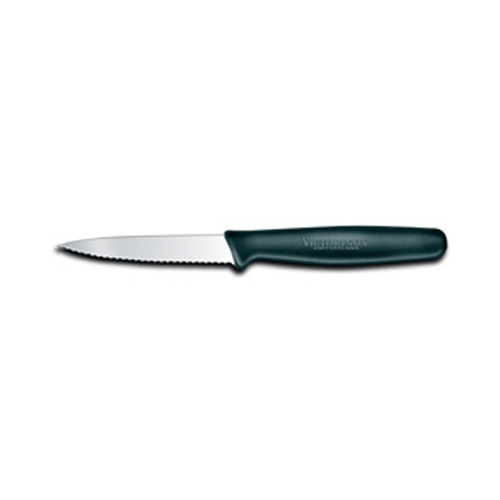 3.25" Wavy Edge Paring Knife in Black (40602)