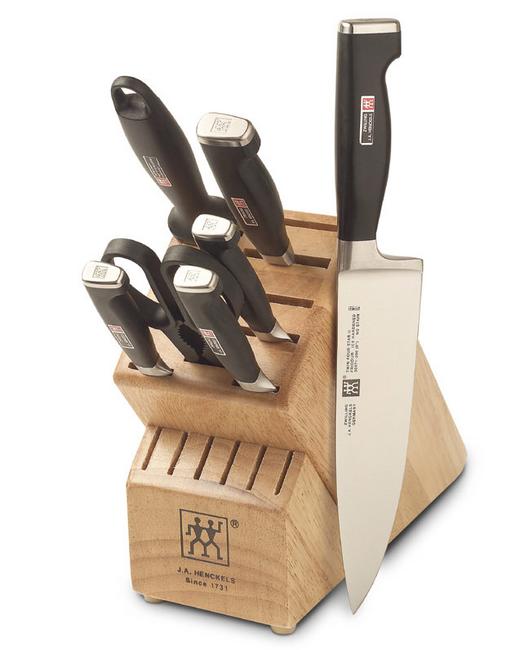 Zwilling J.A. Henckels Four Star II 7 Pc Block Set