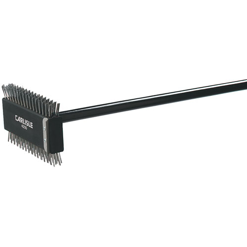 Carlisle 4029000 Sparta Broiler Master Brush, 30 in, 2 Sided