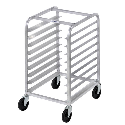 Channel Bun Pan Rack, Aluminum (Front Loading), Under Counter / Half Height