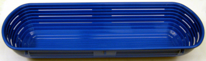 Rectangular Blue Proofing Basket, 3.3 lb
