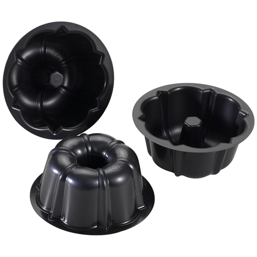 Nordicware Bakeable Plastic Mini Bundt Pans 4 Diameter x 2 High Size